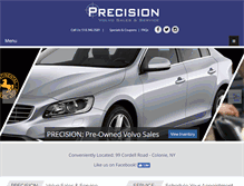 Tablet Screenshot of precisionalbany.com